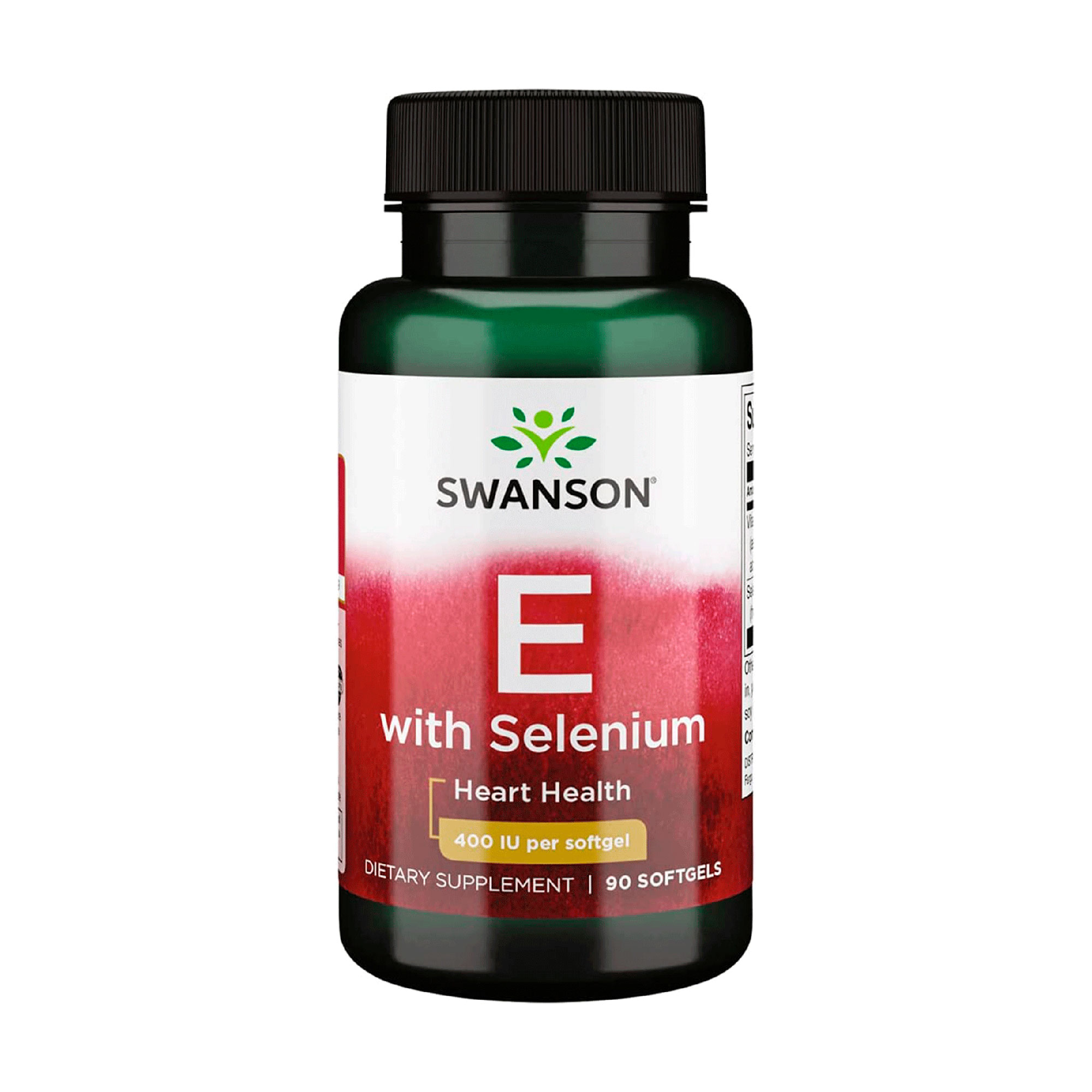 Вітамін E із селеном Swanson Vitamin E With Selenium, 400 МО, 90 гелевих капсул